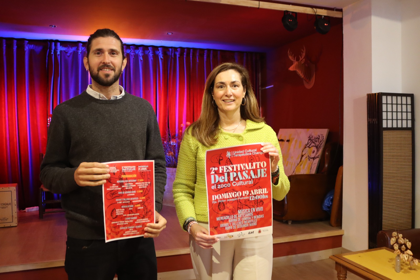 La Unidad Terapéutica Changüí presenta el II Festivalito del Pasaje: el Zoco Cultural