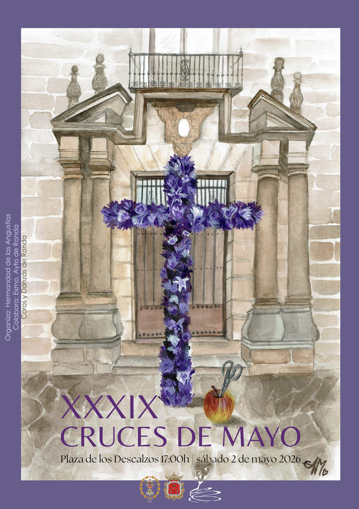 La Hermandad de las Angustias celebra este sábado las XXXIX Cruces de Mayo