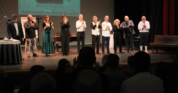 Seis personajes encontraron alma este pasado sábado en el Teatro Vicente Espinel de Ronda