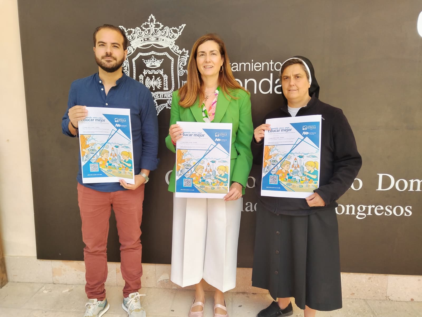 Los Colegios de La Inmaculada y Sagrado Corazón-Fundación Spínola se unen en «Sumando voces para educar mejor»