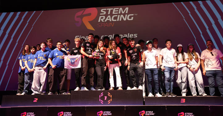 El IES Rodríguez Delgado de Ronda gana la fase regional del STEM Racing Fórmula 1