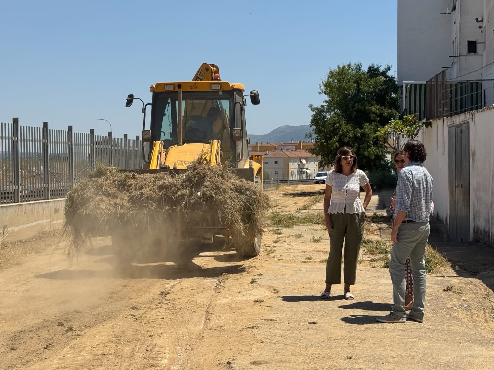 Comienza la creación del vial que conectará las barriadas de La Harinera, UVA y Almocábar