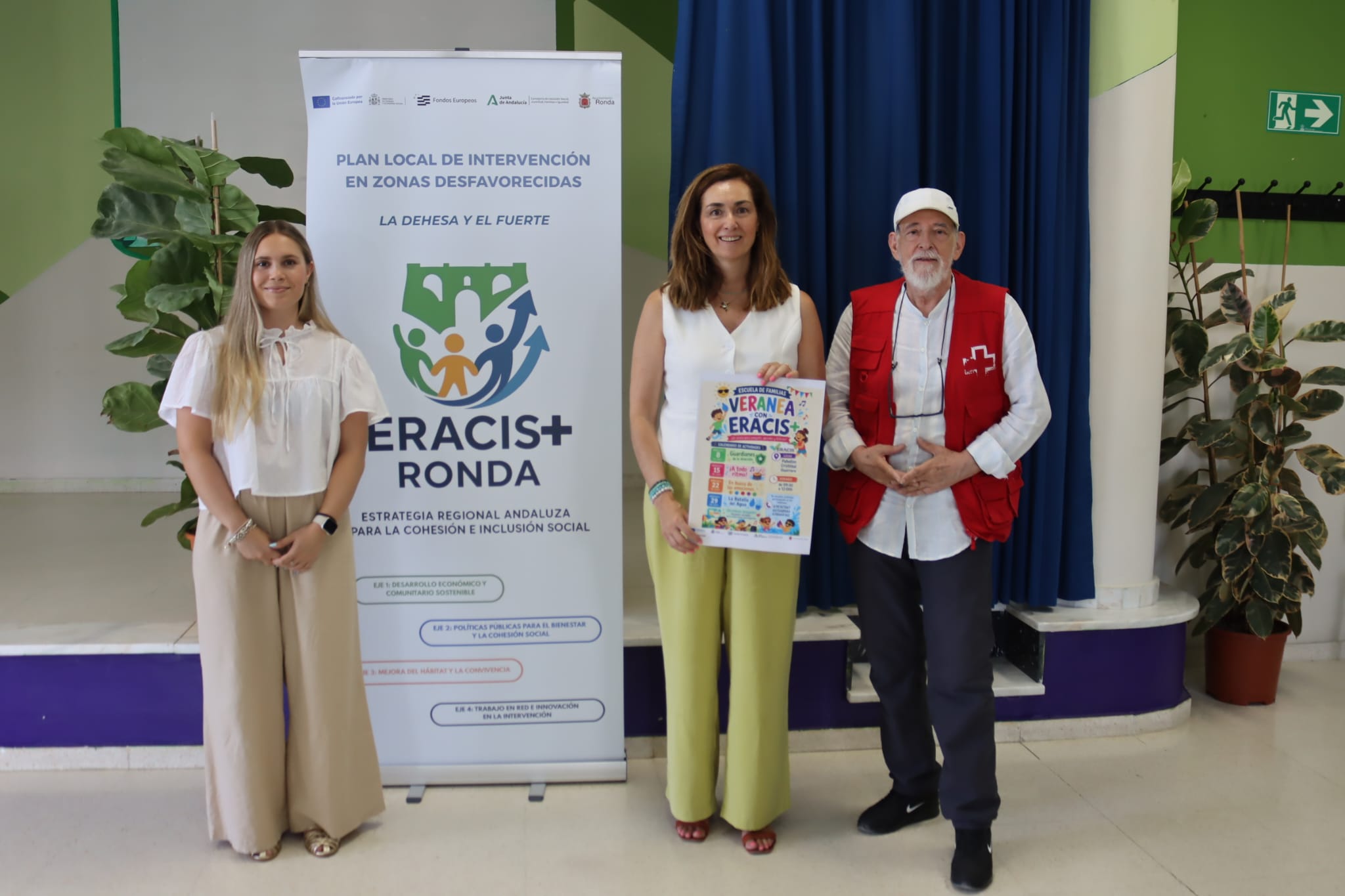 El Ayuntamiento pone en marcha «Veranea con Eracis», una escuela de familias con actividades en el mes de julio