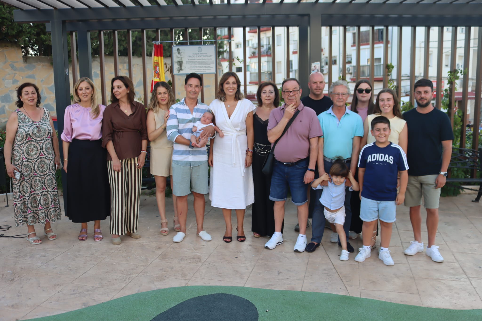 Ronda dedica el parque infantil de Las Sindicales a la memoria de Francisco Jiménez González