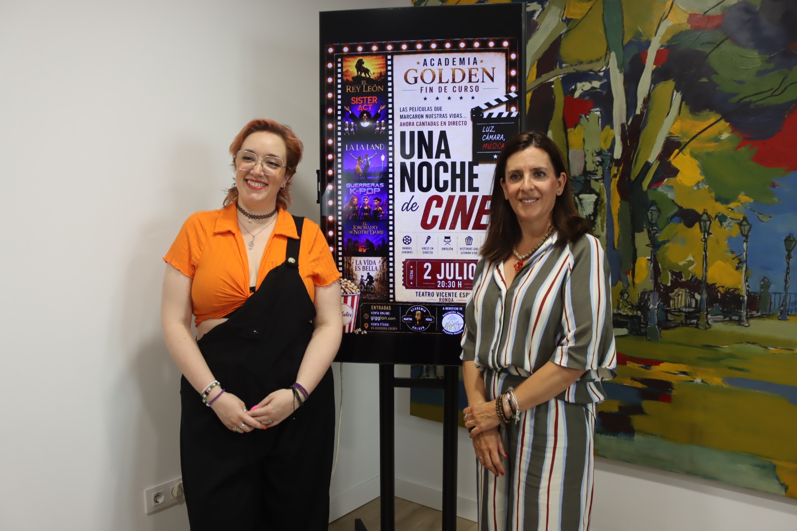 Todo a punto para «Una noche de cine» de la Academia Golden