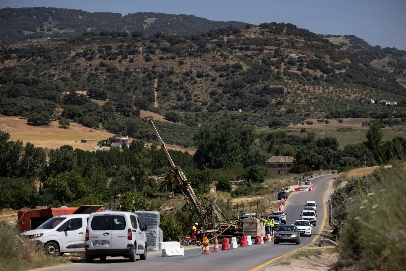 La carretera Ronda-Benaoján permanecerá cerrada hasta el 24 de julio