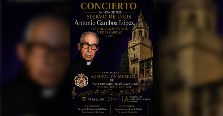 Santa María homenajeará este sábado a Antonio Gamboa López