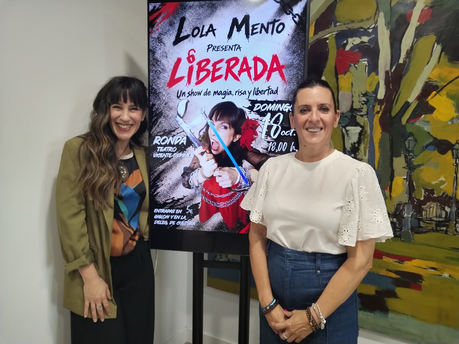 Lola Mento estrenará «Liberada» el próximo 18 de octubre en Ronda