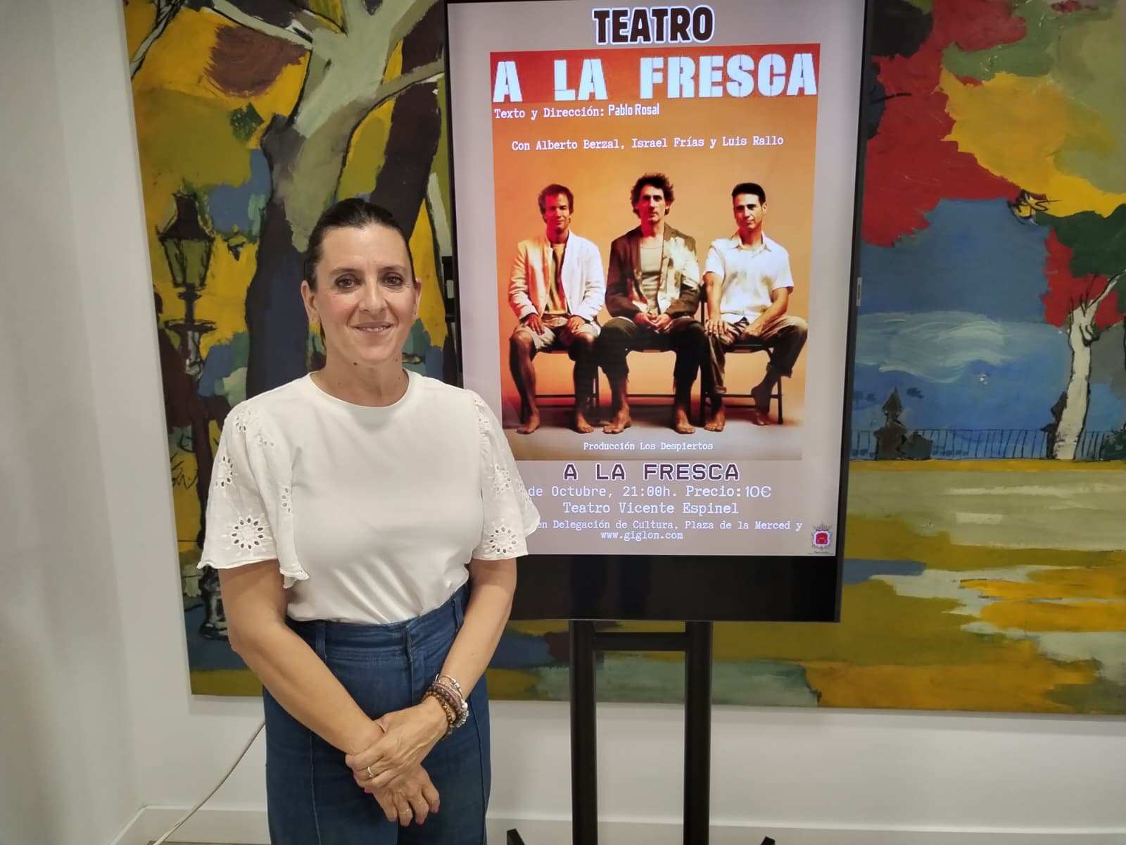 La obra «A la fresca» llegará a Ronda el próximo 17 de octubre