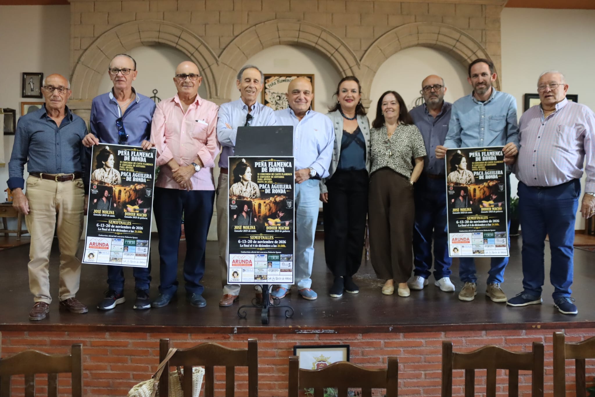 La Peña Flamenca de Ronda presenta el XI Concurso de Cante Flamenco y el II Certamen de Guitarra «Paca Aguilera»