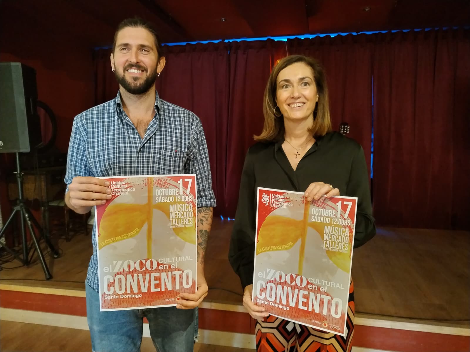 El Convento de Santo Domingo vuelve a acoger el zoco cultural de la Unidad Cultural Terapéutica Changüí