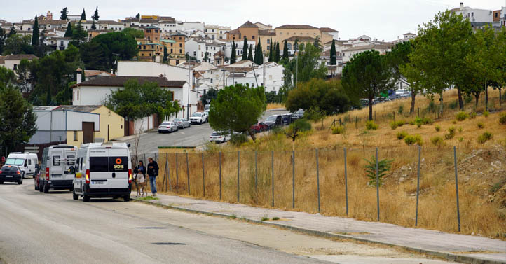 El Ayuntamiento de Ronda anuncia la creación de un nuevo aparcamiento en La Galia